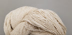 Cotton / Linen Blend Yarn "Monticello Collection" from Cestari Yarns. 75 Cotton / 25 Flax. Natural Fingering Weight.