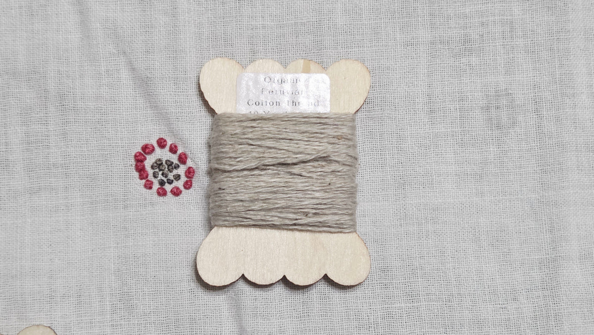 Cotton Thread Organic Natural Color Yarn
