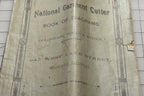 National Garment Cutter, Book of Diagrams, 1888 Goldsberry, Doran and Nelson, Chicago.