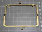 Purse Handle Antique Gold Kisslock Metal Frame With Chain Loops 2nds