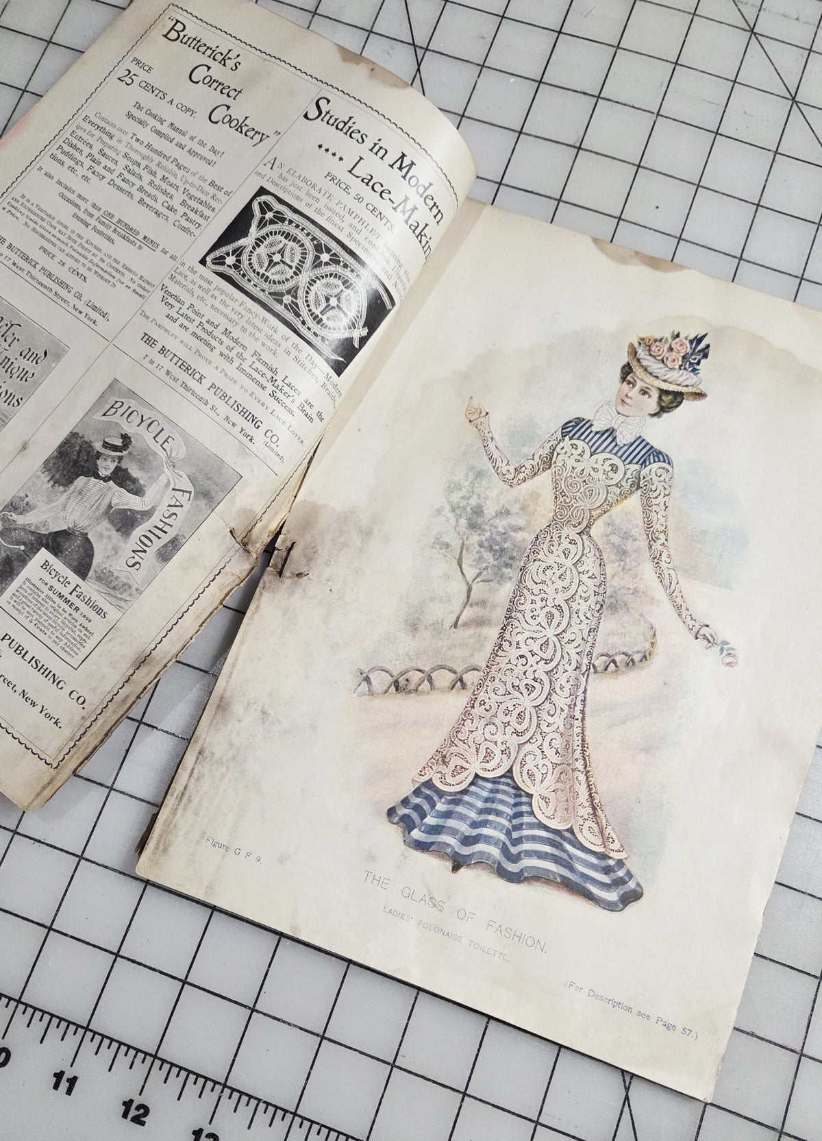 The Glass of Fashion, 1899 August, Original Butterick Publishing Co. Ltd., Vol XL No 2
