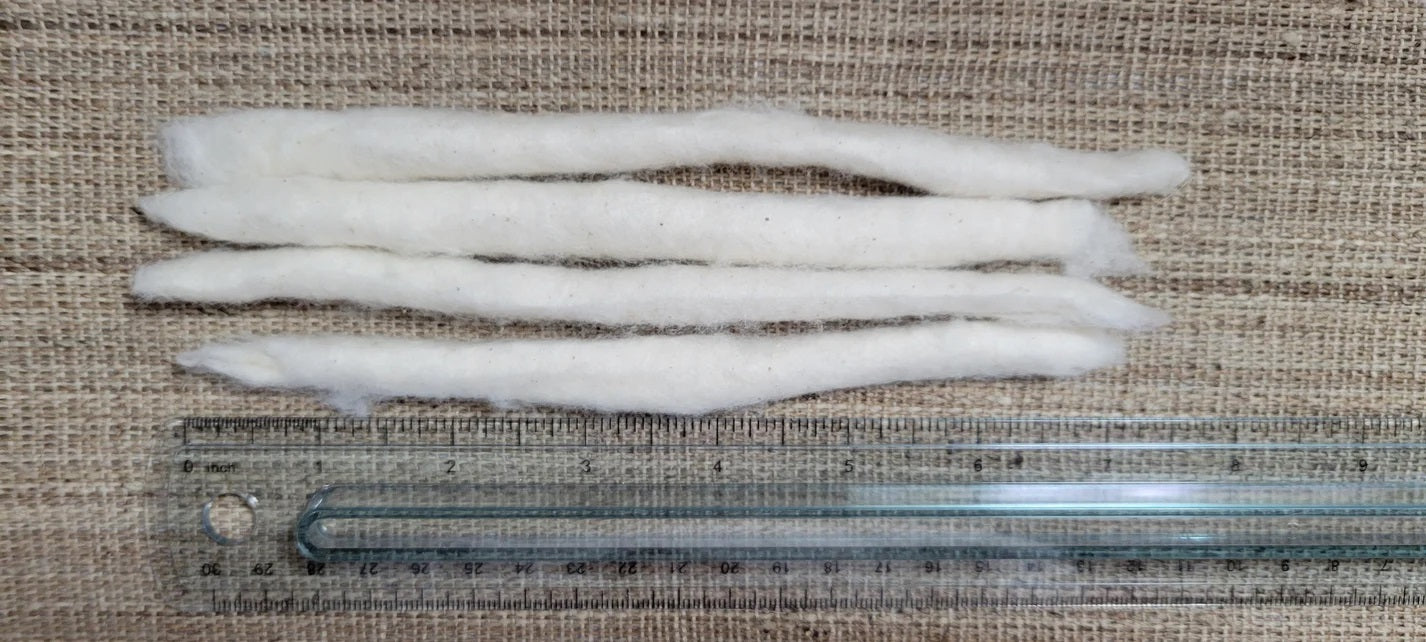 Cotton Poonies - Hand-Rolled Fiber