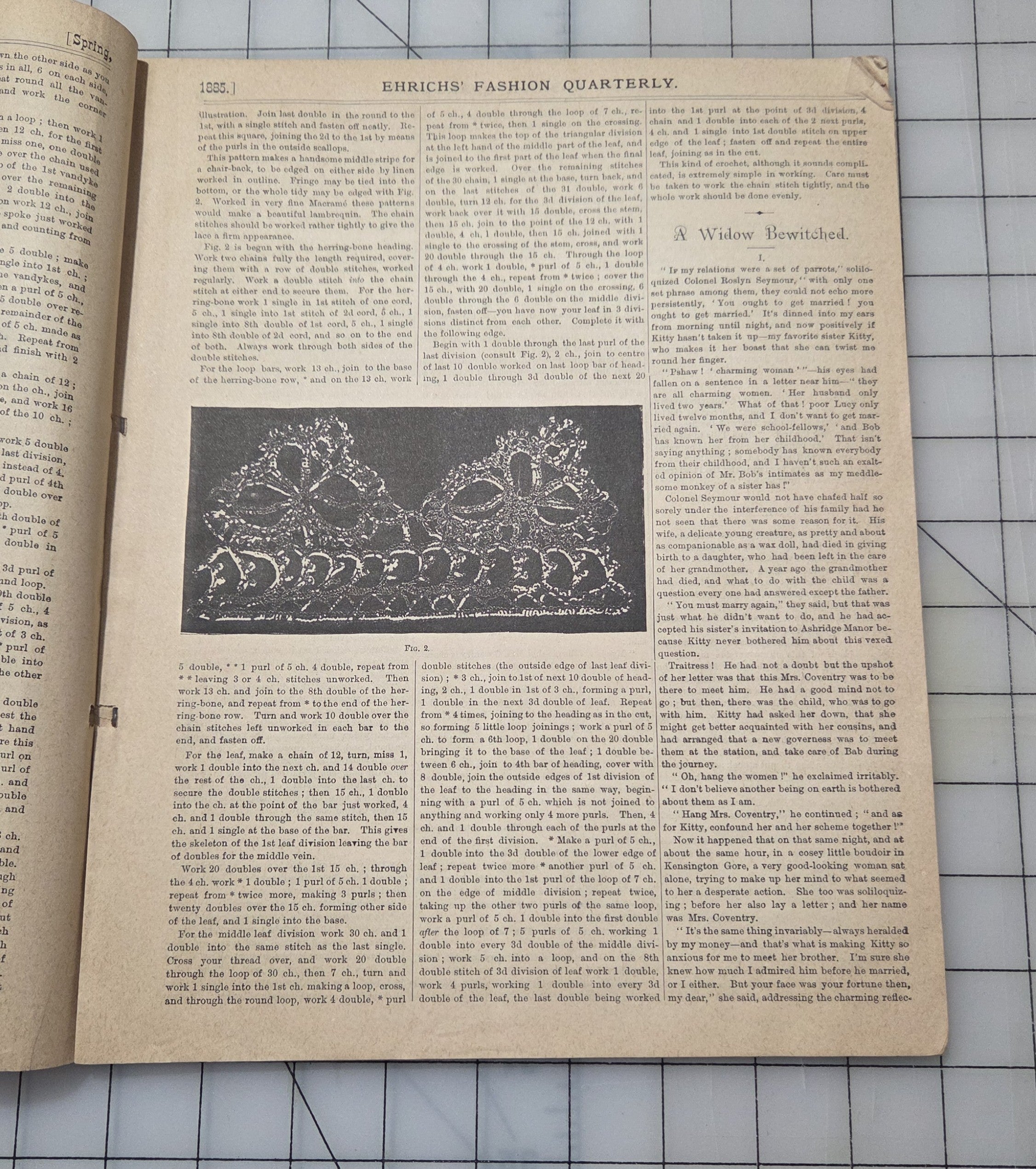 Ehricks Quarterly RARE Spring 1885 New York Women Men Styles Fashion Catalog