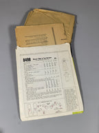 McCall's 8498 Pattern, ca 1966.