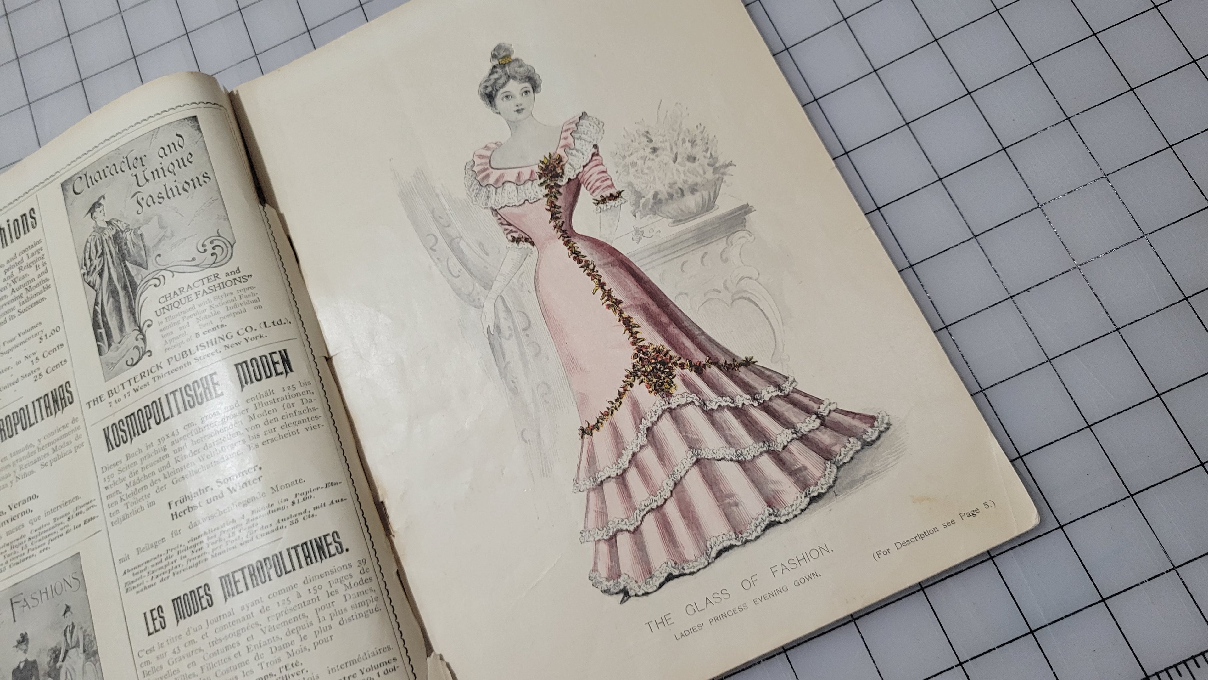 The Glass of Fashion, 1899 January, Butterick Publishing Co. Ltd., Vol 39 No 1