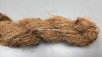 Coconut Yarn Cordage Handspun Single Natural. 18 Yards
