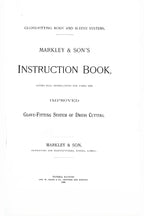 Markley & Sons Instruction Book Instructions for Using the Improved Glove-Fitting System of Dressing Cutting, 1889. E-book DOWNLOAD.📥