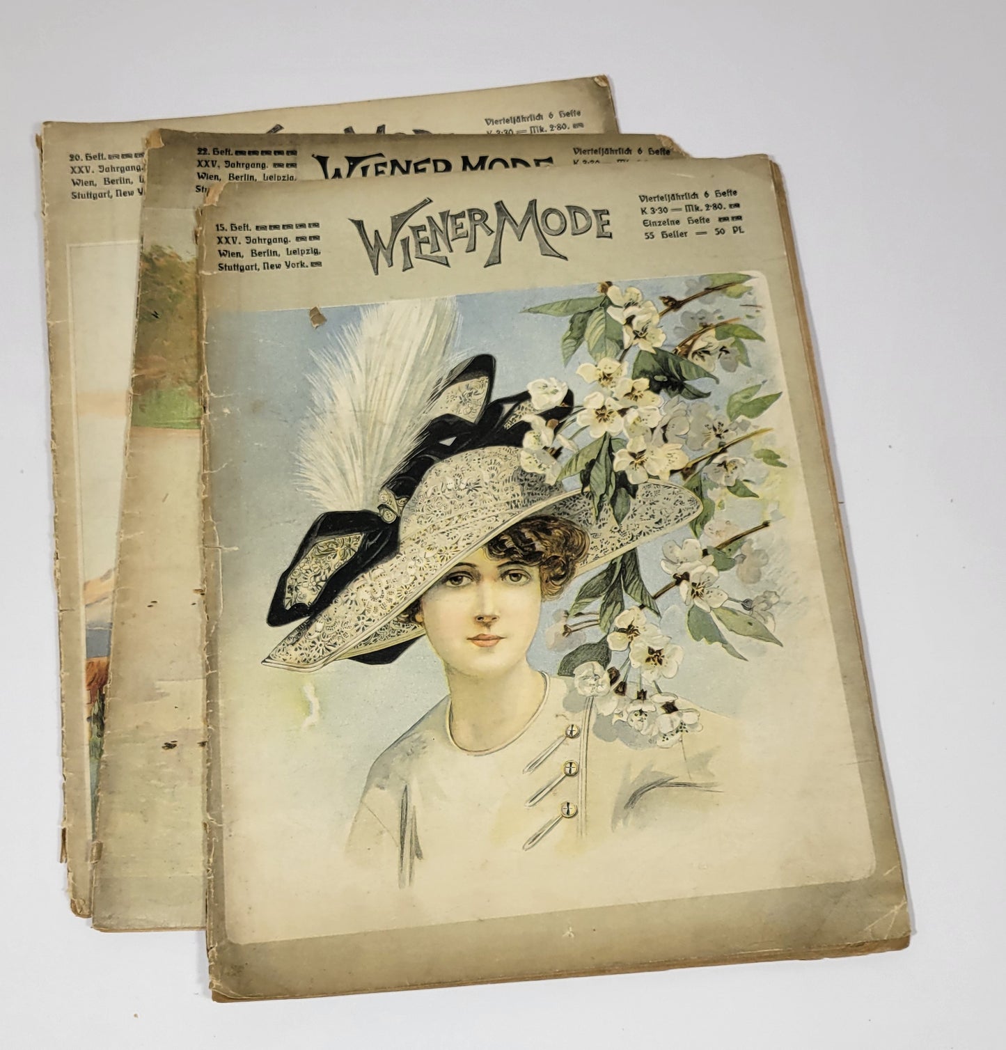 Lot 7 Weiner Mode Catalog German New York Fashion 1912 Edition