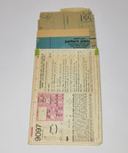 Simplicity 9097 Pattern, ca 1970. #doll Wardrobe suitable for 11 1/2" doll