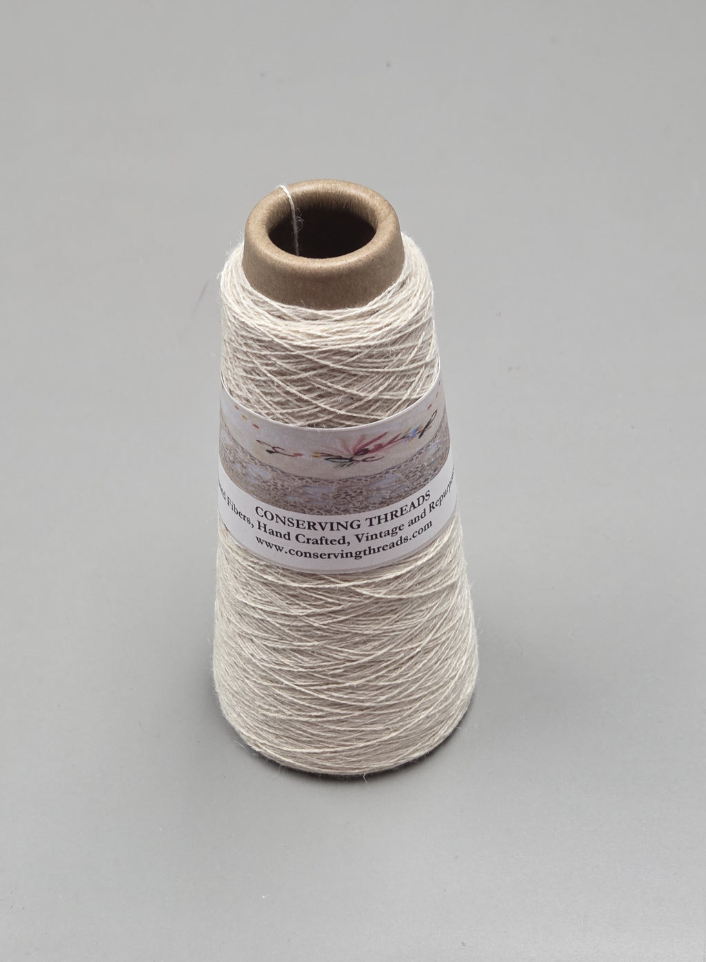 Thread Cotton + Kapok Blend, 250 Yards Cone