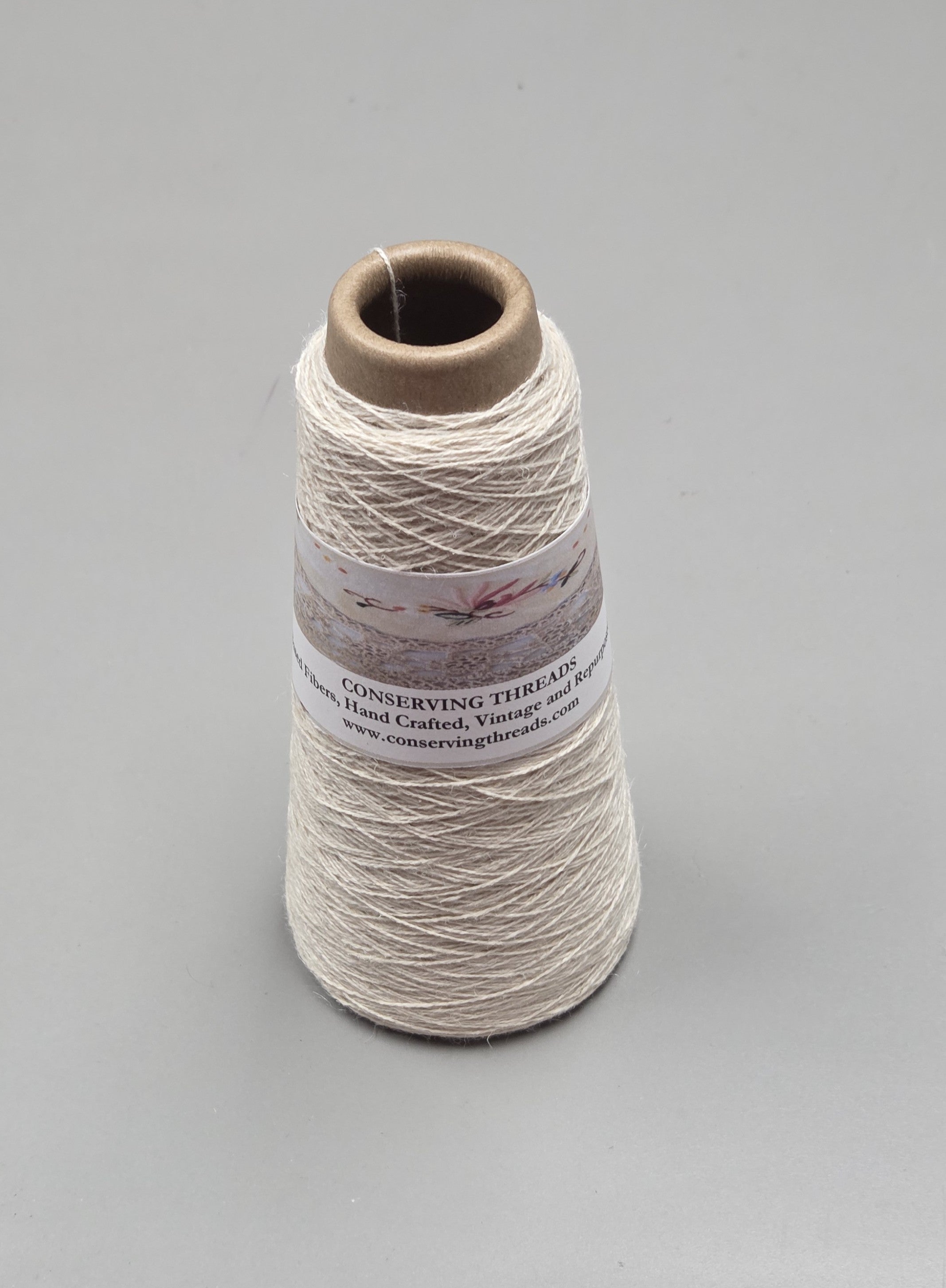 Thread Cotton + Kapok Blend, 250 Yards Cone