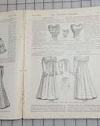 Standard Designer May 1898 Fashion Company NY Dress Ladies Booklet Catalog