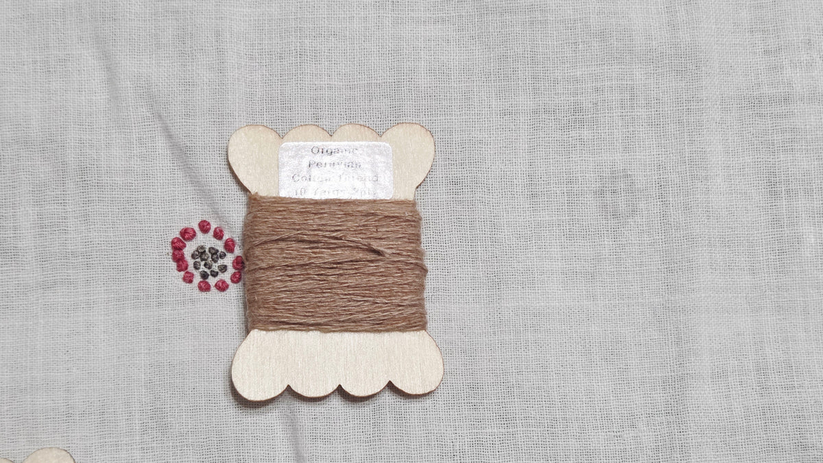 Cotton Thread Organic Natural Color Yarn