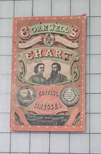Cornwell’s Dressmaker Chart Booklet Original 1877 Chicago Antique Pattern