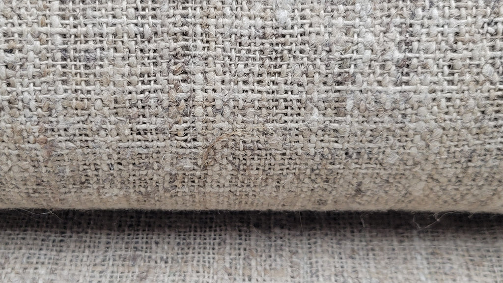 Nettle Hand Loom Woven Fabric. By the 1/2 Yard. 100% Plant Fiber. 44" Wide