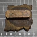 Vintage Wood Blocks Ink Stamping Hand Carved (large block) Vine leaf