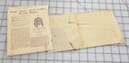 Frank Leslie's Lady's Journal Cut Paper Pattern #352 1870s Girl's Blouse Size 8