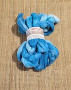 Cotton, 1/2 oz (0.5 ounce) Dyed Conventional Cotton Sliver, Small Batch Studio Dyed