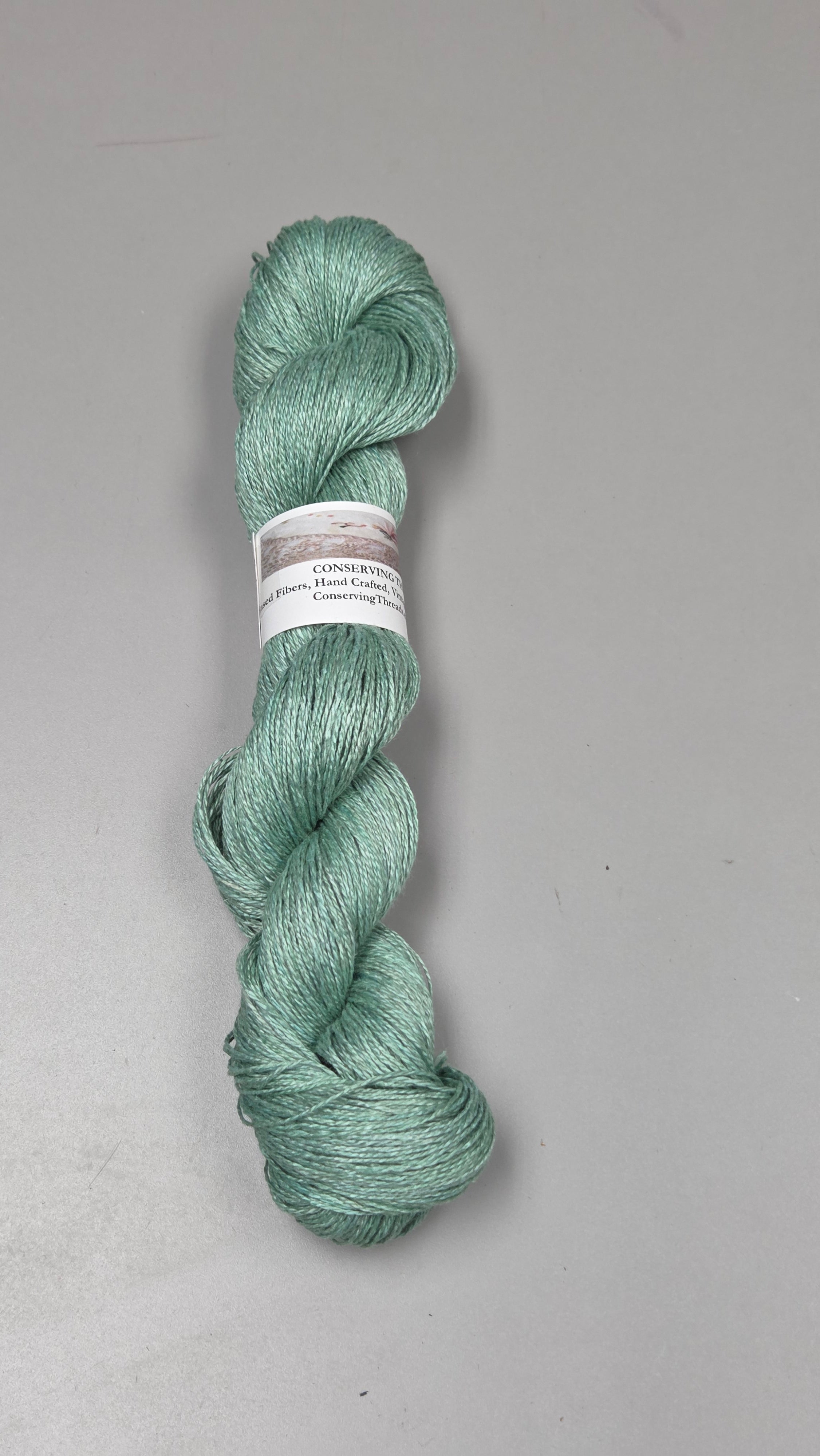 Linen Yarn, Small Batch Studio Dyed. Machine Spun 10/2
