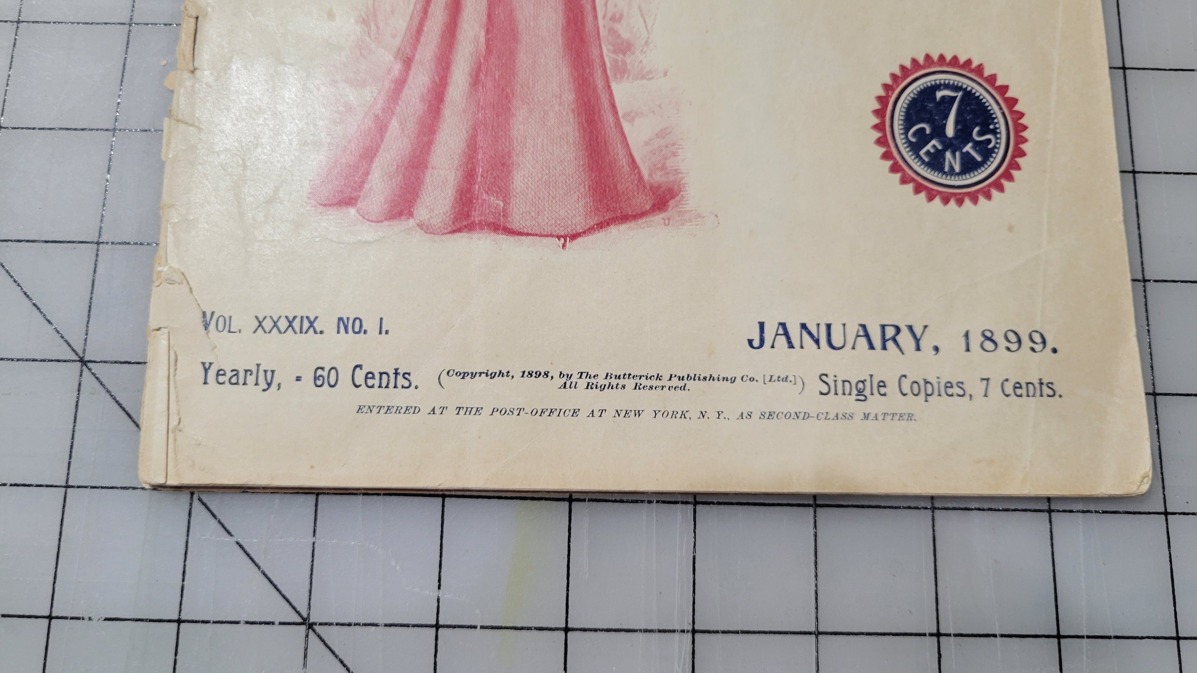 The Glass of Fashion, 1899 January, Butterick Publishing Co. Ltd., Vol 39 No 1
