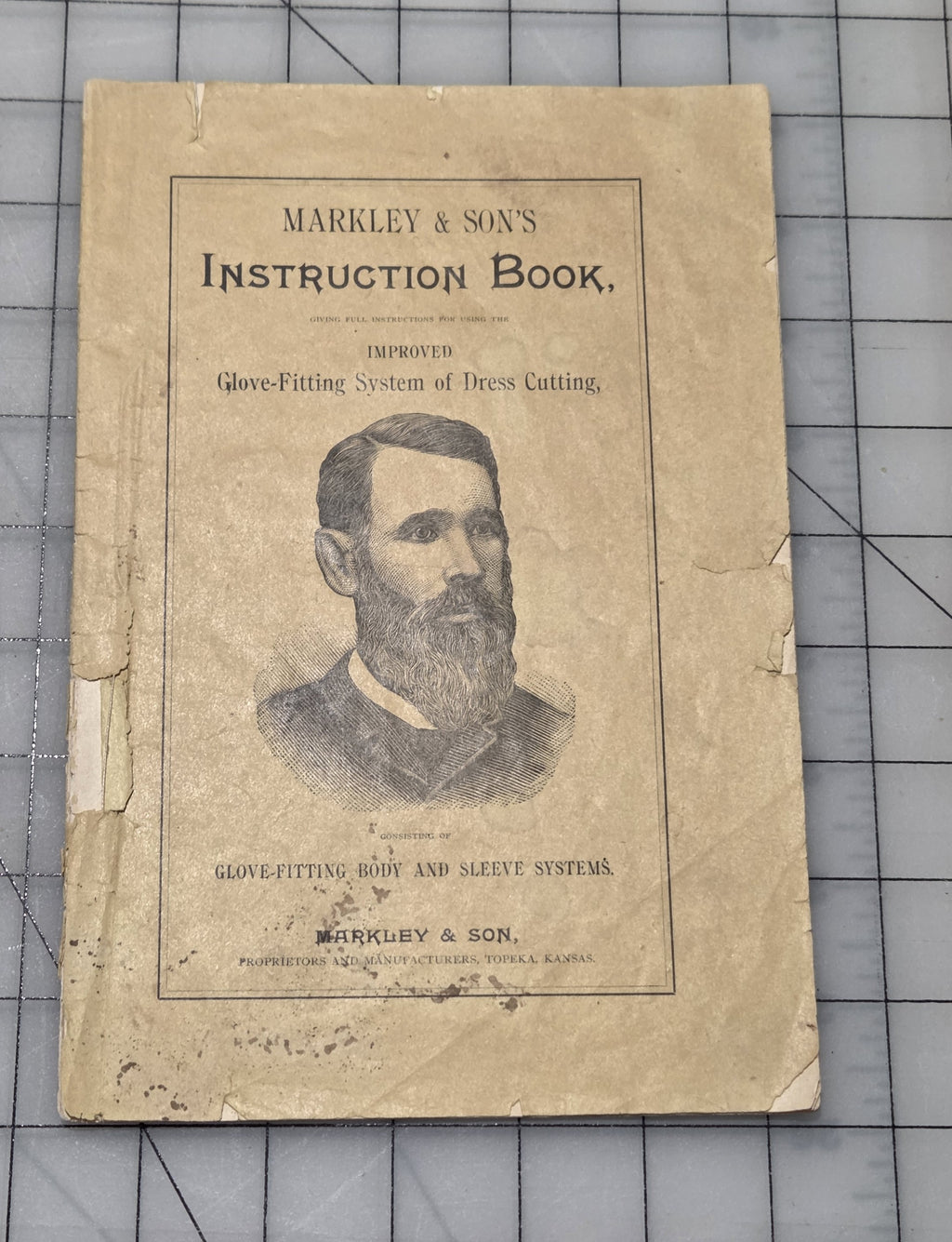 Set 2 Markley & Sons Instruction Glove Fitting System Dress Cutting 1889 Catalog