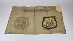 Needlework to make replica of an 18th century purse. Work in progress. Vintage
