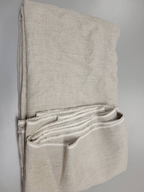 Hemp Fabric. 2 yards. Plain Weave. Natural Color. 60" width