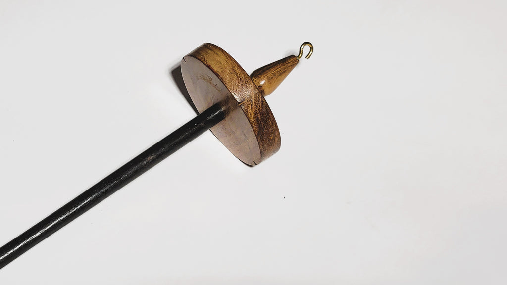 Spindle Wood Drop Hand-crafted from Mango Wood