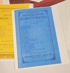 Will C. Rood Advance Studies in Dressmakers' Magic Scale 1890s - Paper Rulers and Booklets Reprint Set