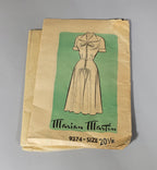 Marian Martin Pattern 9374, possibly ca 1950s. Size 20 1/2. Bust 40.