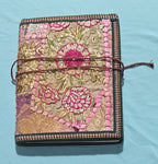 Art Journal Handmade Reclaimed Silk Saree