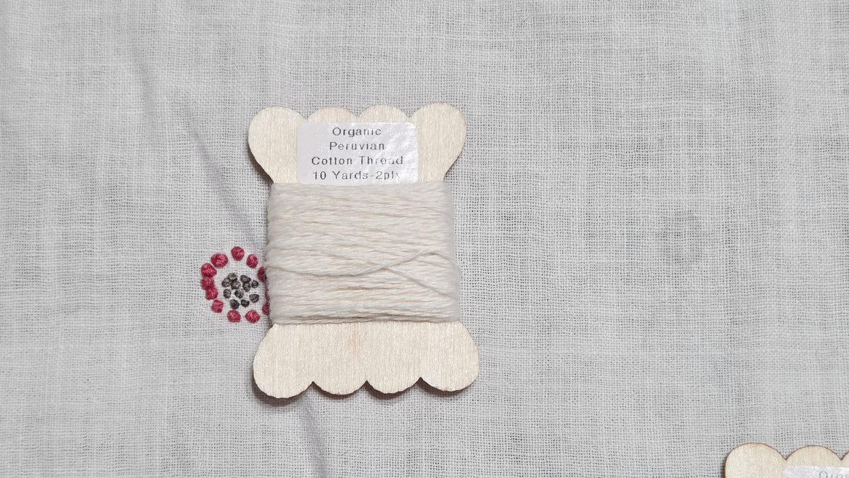 Cotton Thread Organic Natural Color Yarn