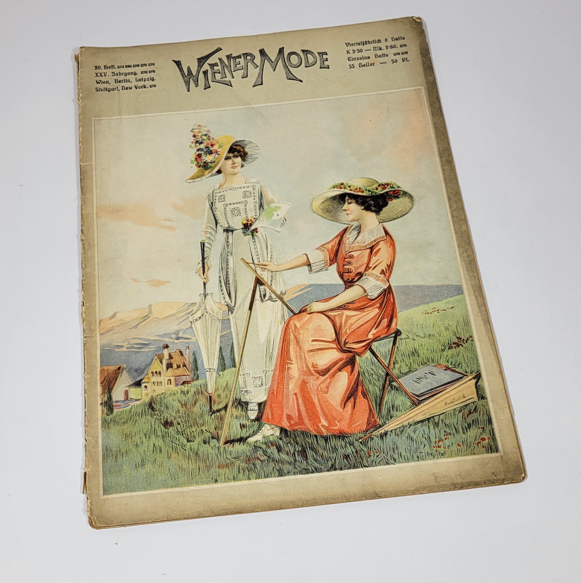 Lot 7 Weiner Mode Catalog German New York Fashion 1912 Edition