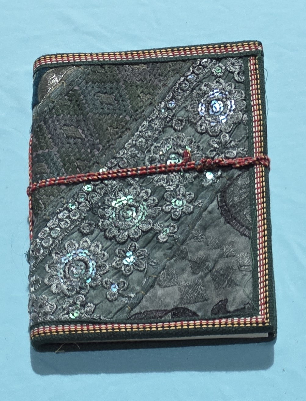 Art Journal Handmade Reclaimed Silk Saree