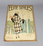 Elite Styles October 1922 Original Dressmaker Tailor Fashion Catalog Ladies