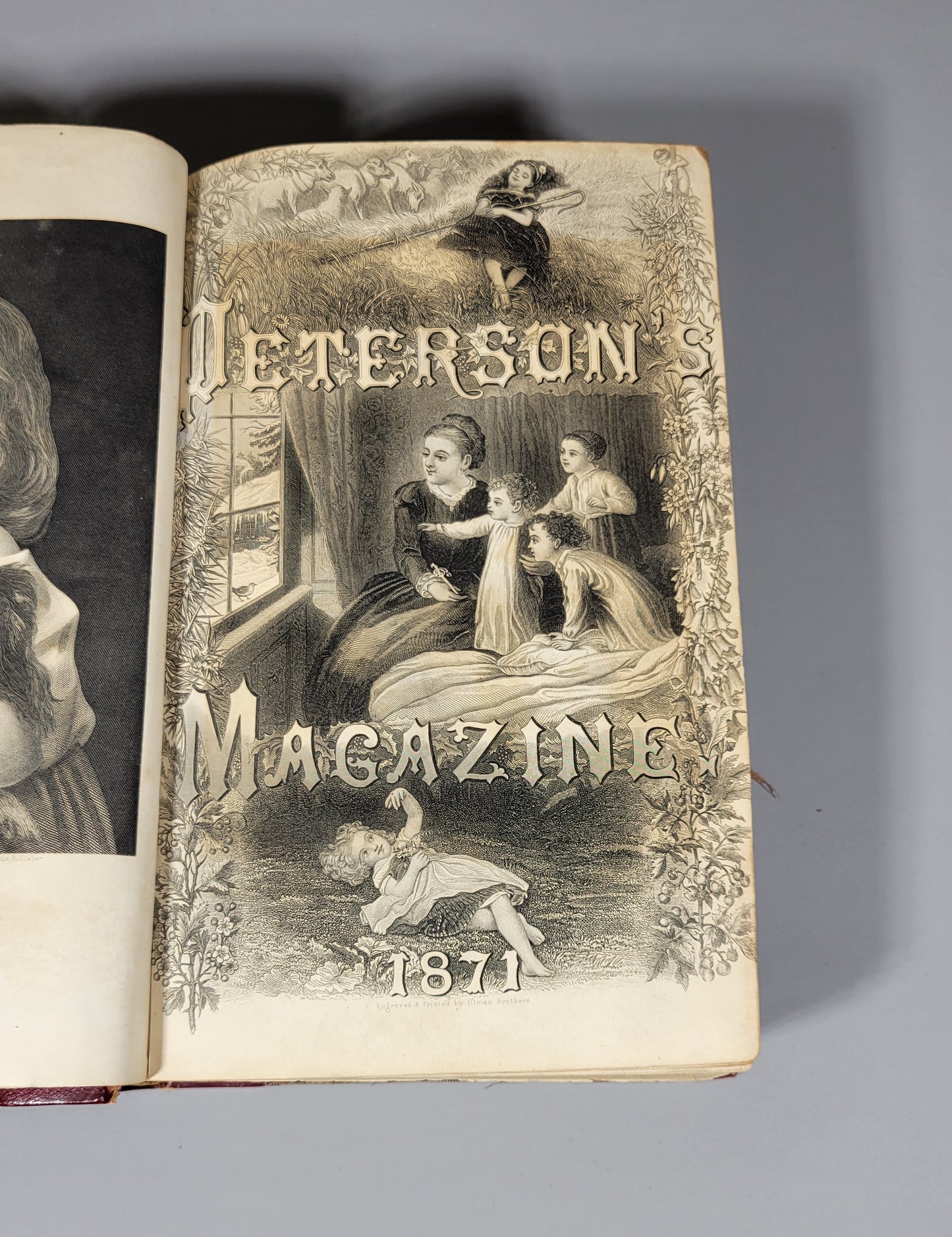 Peterson Magazine, 1870-71, 58th Vol, 1870 July to December