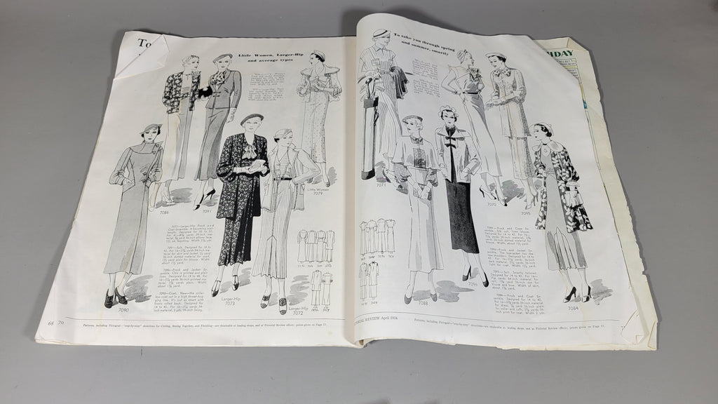 Pictorial Review April 1934 Magazine