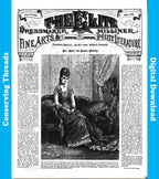 The Elite Dressmaker and Milliner, May 1878, Vol 2 No 10. E-book INSTANT DOWNLOAD. 📥