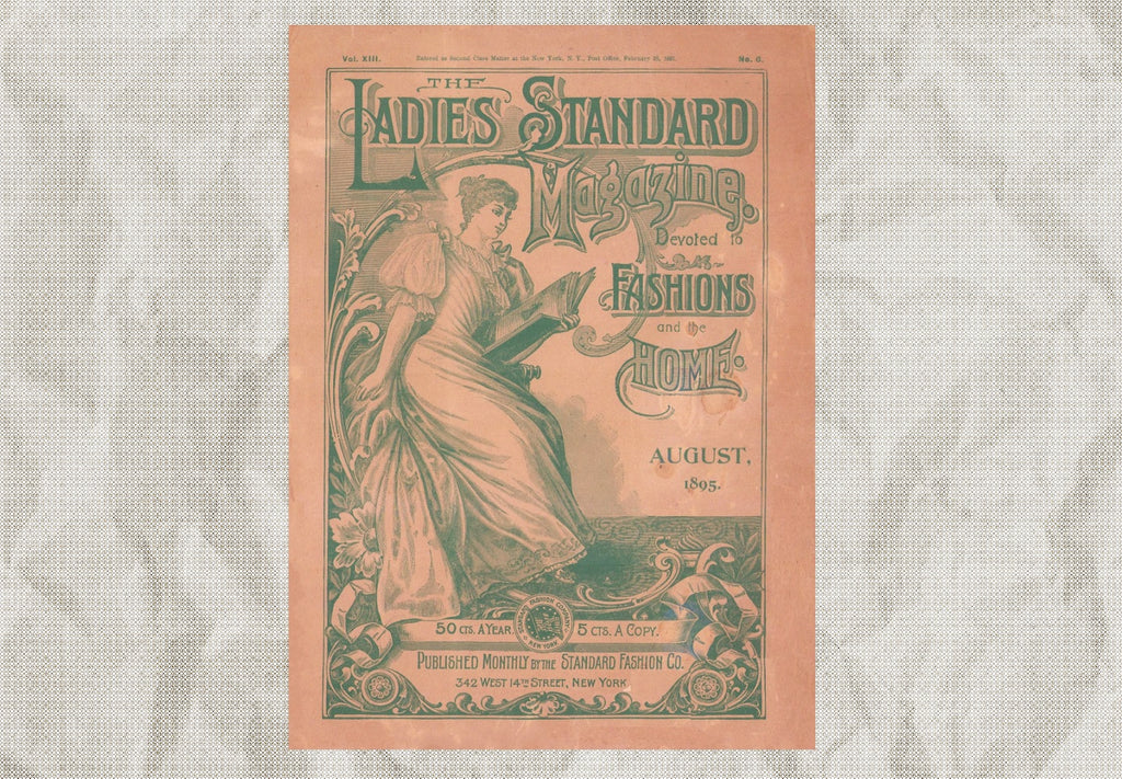 Ladies Standard Magazine, 1895 August, Vol 13 No 6. E-book DOWNLOAD.📥
