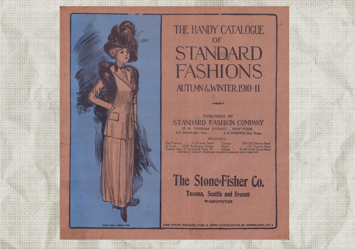 Standard Patterns, 1910 The Handy Catalogue Autumn / Winter. E-book DOWNLOAD.📥