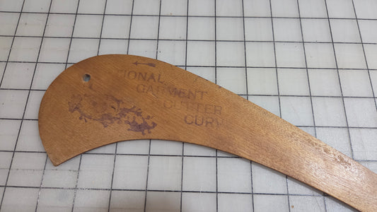Ruler 1890s National Garment Cutter Curve Goldsberry Doran Nelson Make Pattern