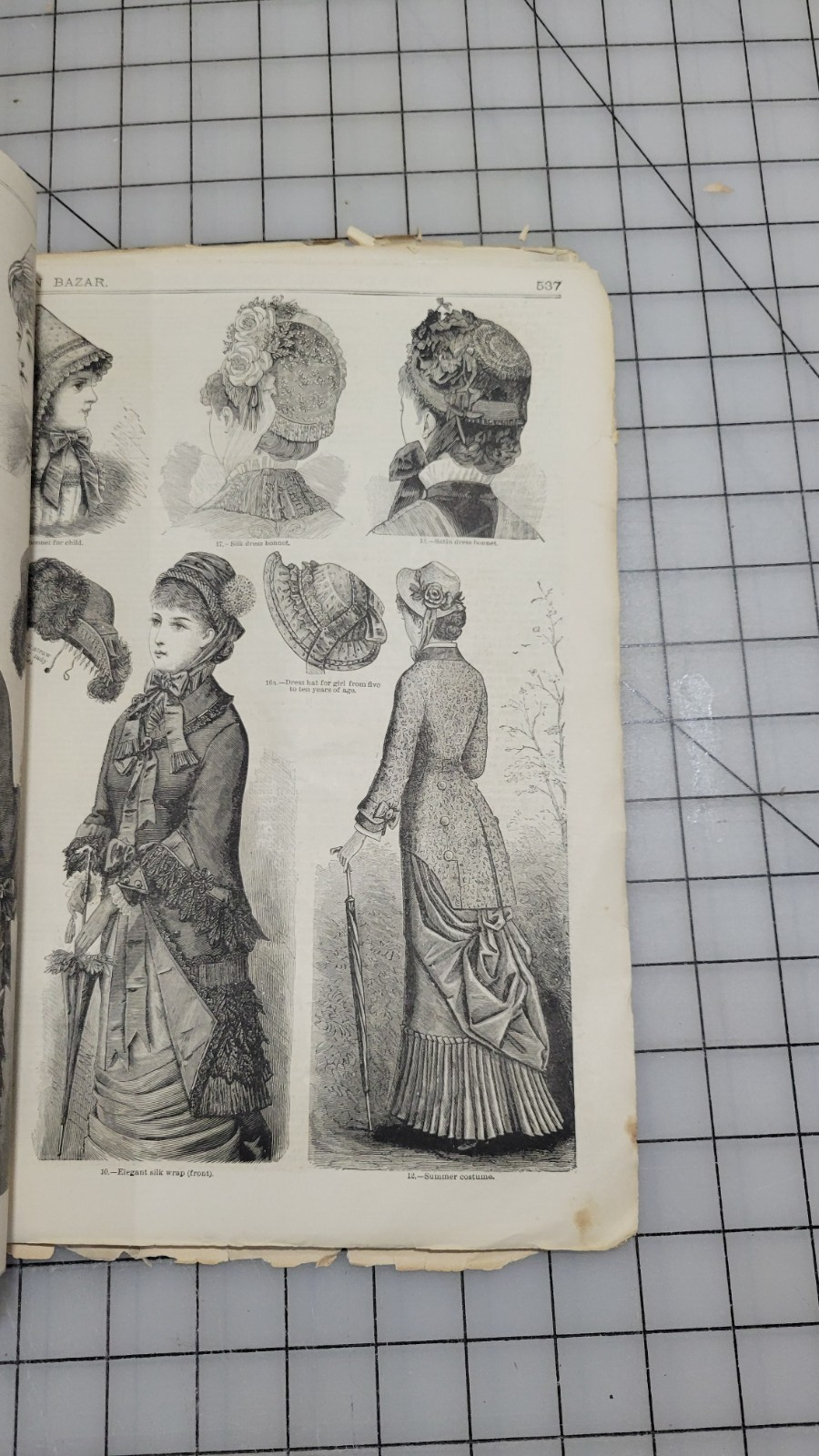 New York Fashion Bazar 1880 July / Aug 5 Weeks Newspaper George Munro Victorian