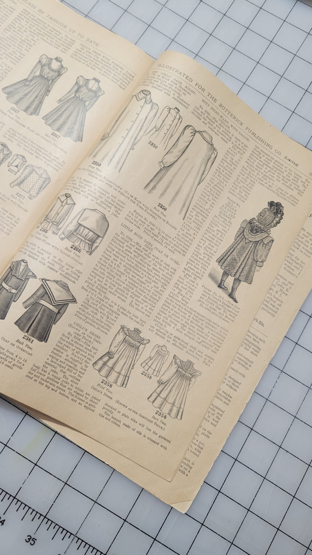 The Glass of Fashion, 1899 January, Butterick Publishing Co. Ltd., Vol 39 No 1
