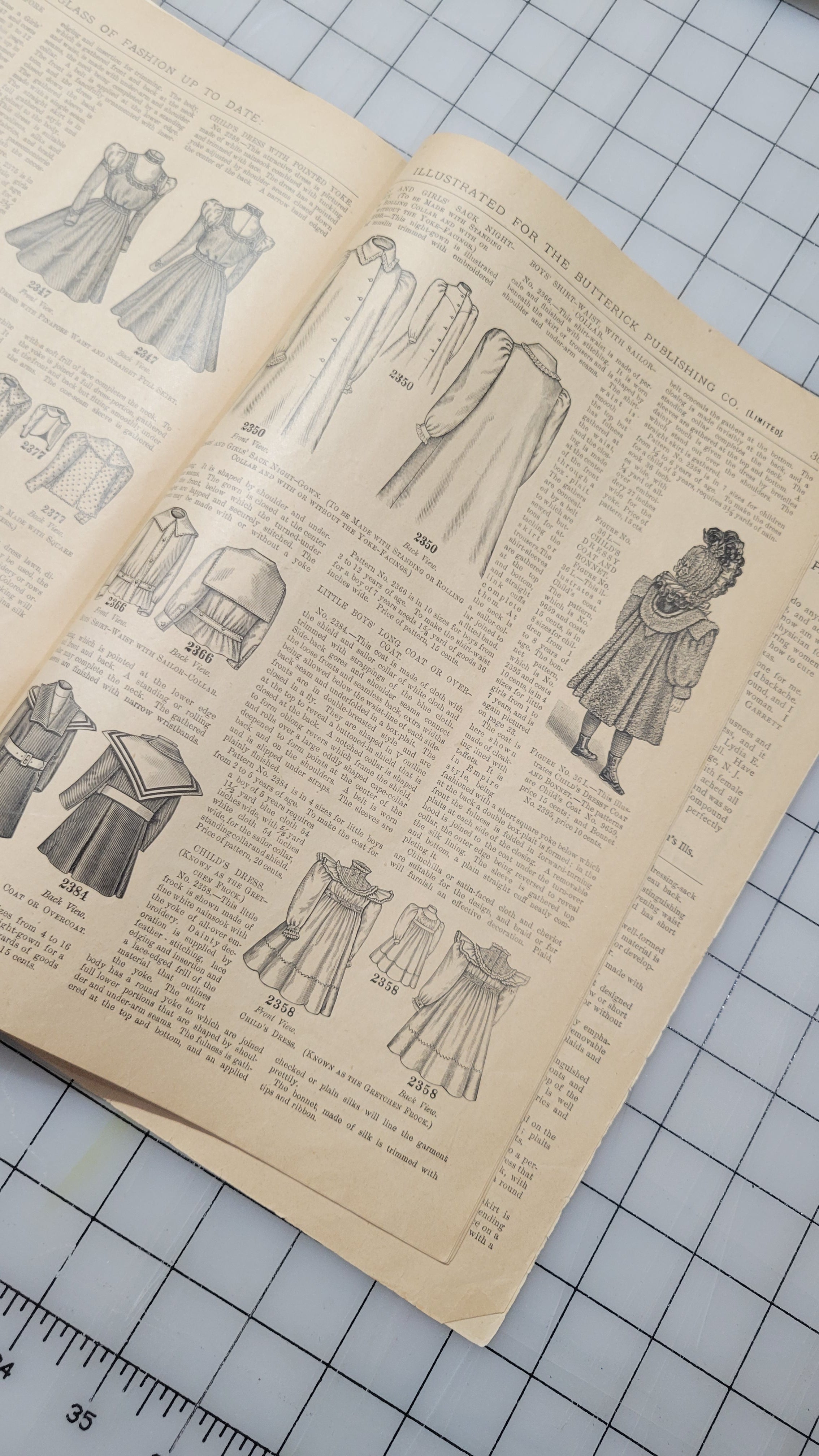 The Glass of Fashion, 1899 January, Butterick Publishing Co. Ltd., Vol 39 No 1