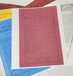 Will C. Rood Advance Studies in Dressmakers' Magic Scale 1890s - Paper Rulers and Booklets Reprint Set