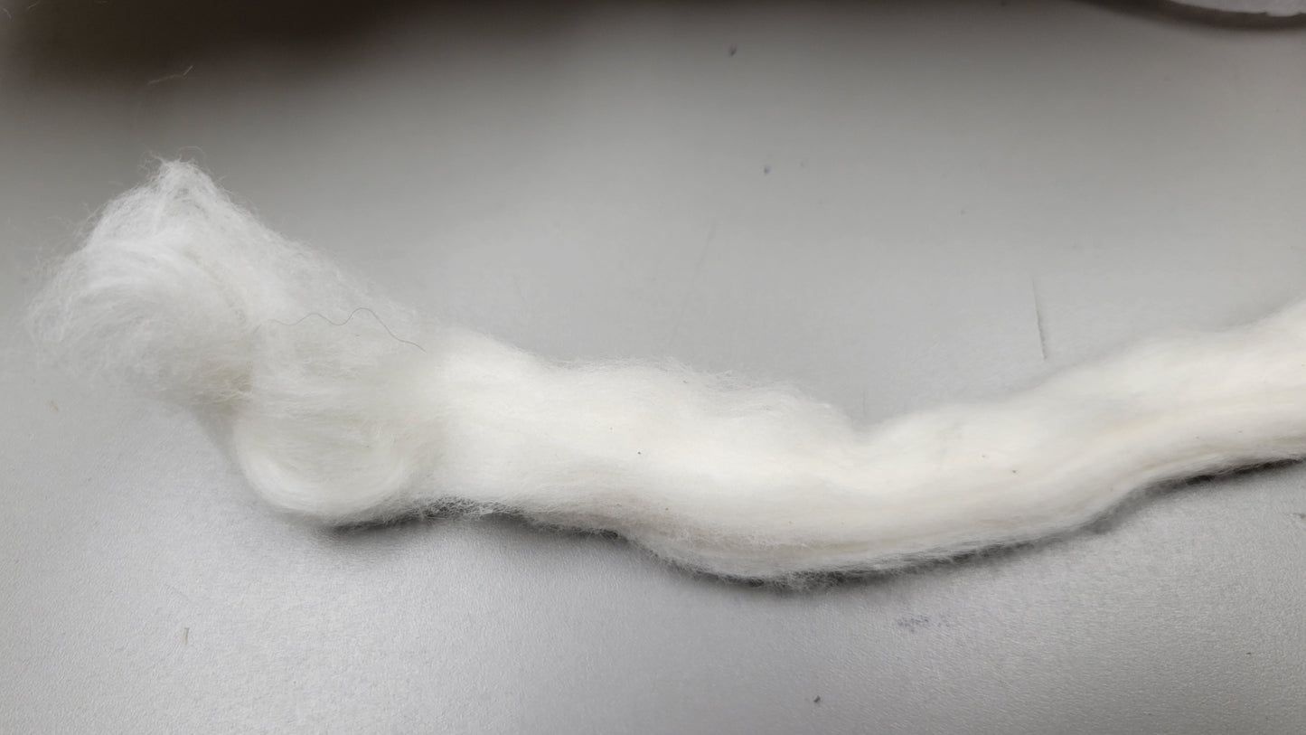Easy Spin Cotton Sliver, Conventional USA Upland Variety