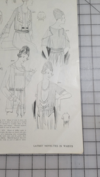 Elite Styles, 1919 October Original Dressmaker Tailor Fashion Catalog Ladies Mag