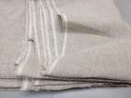 Hemp Fabric. 2 yards. Plain Weave. Natural Color. 60" width