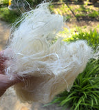 Screw Pine Stalk Fiber. Un-Combed. Raw Unfinished Bundles