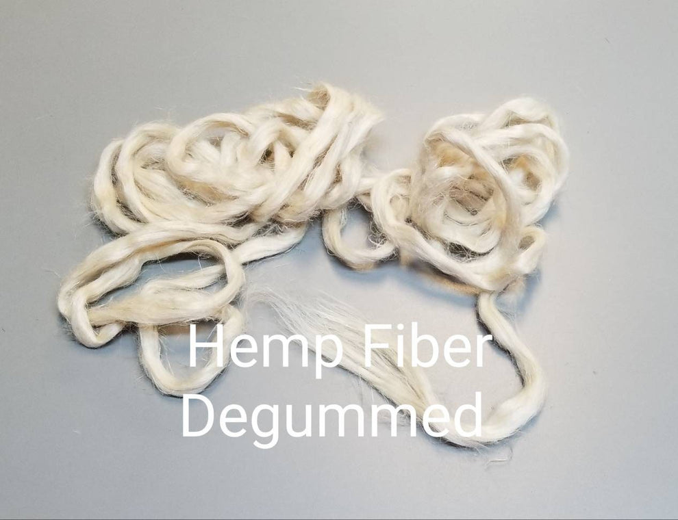 Hemp Fiber Sliver Undyed Top Roving. Bleached Degummed. Great for Spin ...